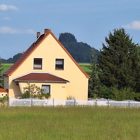 Ferienwohnung Blick Zum Zirkelstein Reinhardtsdorf-Schona Exterior foto