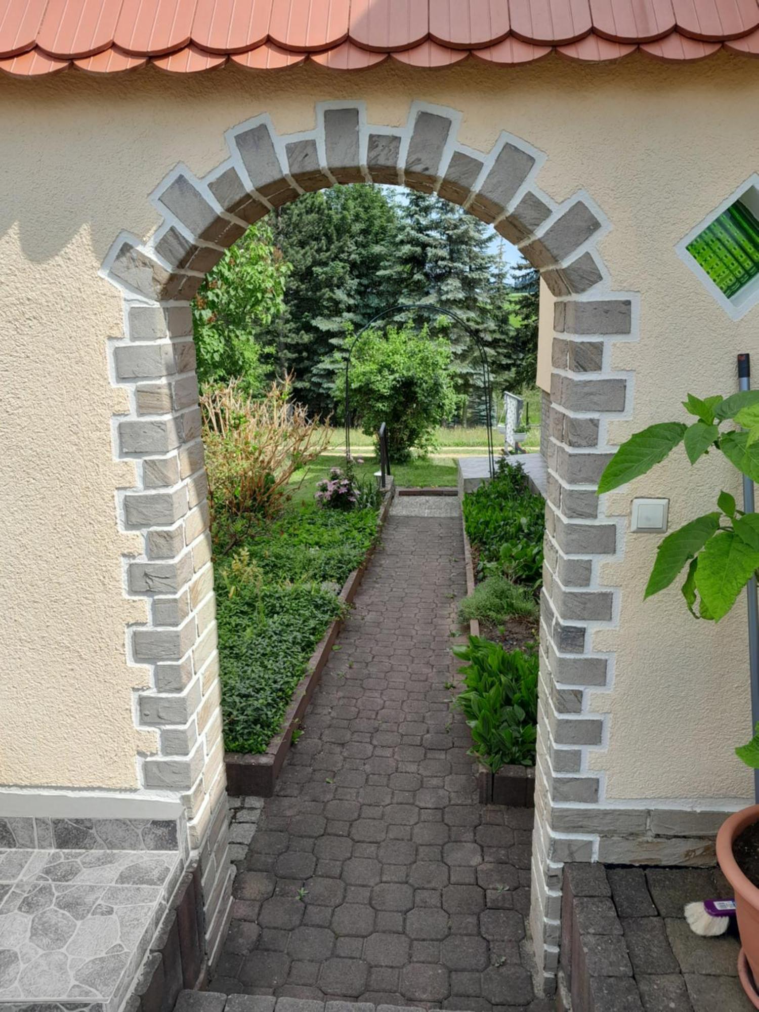 Ferienwohnung Blick Zum Zirkelstein Reinhardtsdorf-Schona Exterior foto
