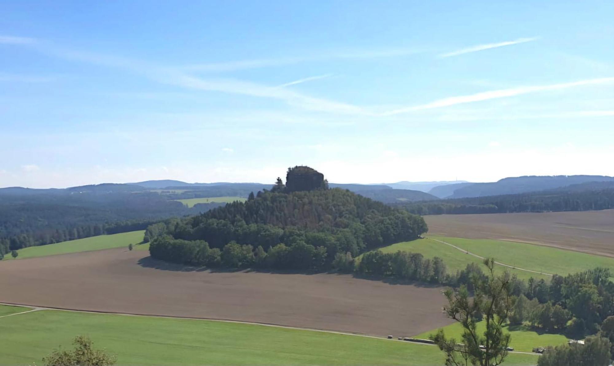 Ferienwohnung Blick Zum Zirkelstein Reinhardtsdorf-Schona Exterior foto